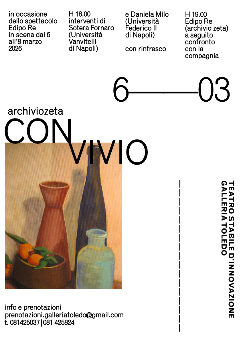 CONVIVIO - l'Edipo Re di Sofocle